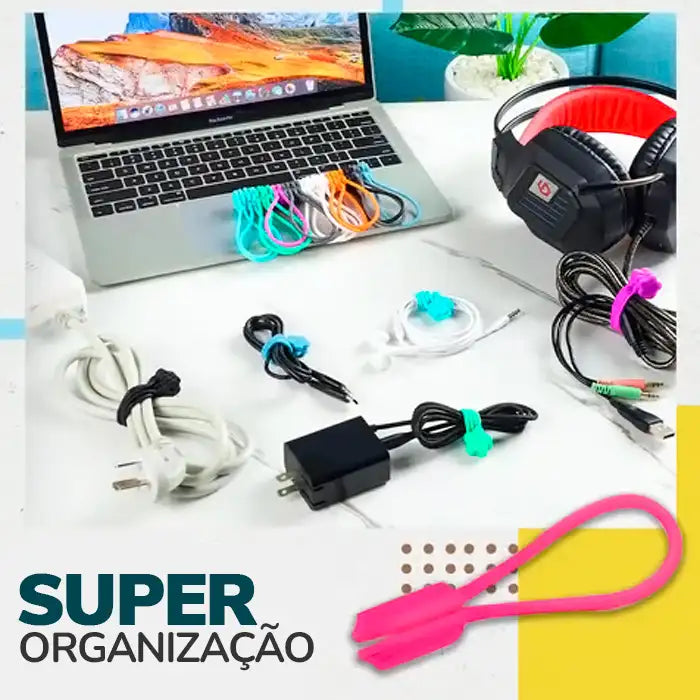 FioMax - Organizador de Fios e Cabos (MAIS VENDIDO)