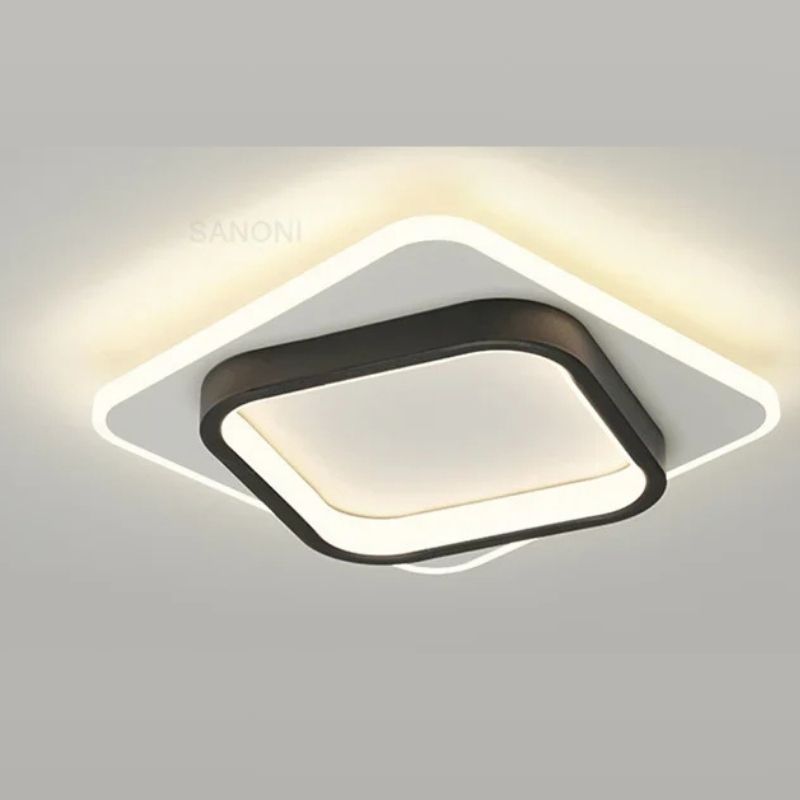 Luminária de Teto Plafon Halo LEDZ — Circular/Quadrada - 20cm/25cm