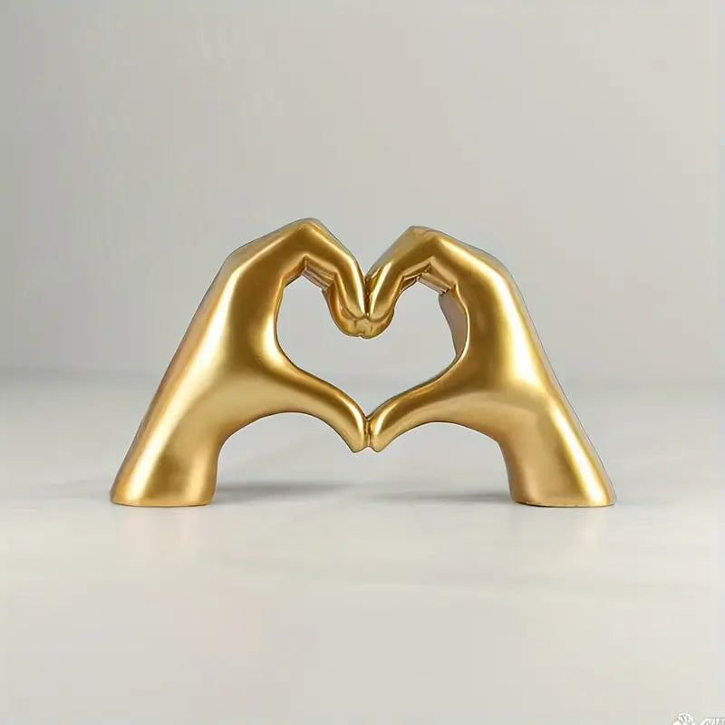 Escultura Mãos de Coração
