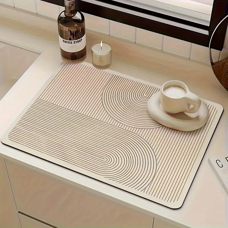 Tapete Escorredor de Louça Ultra Absorvente - Premium