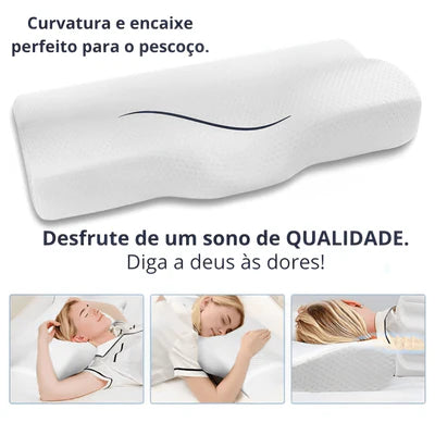OrtoMax– Travesseiro Ortopédico para Cuidados Cervicais