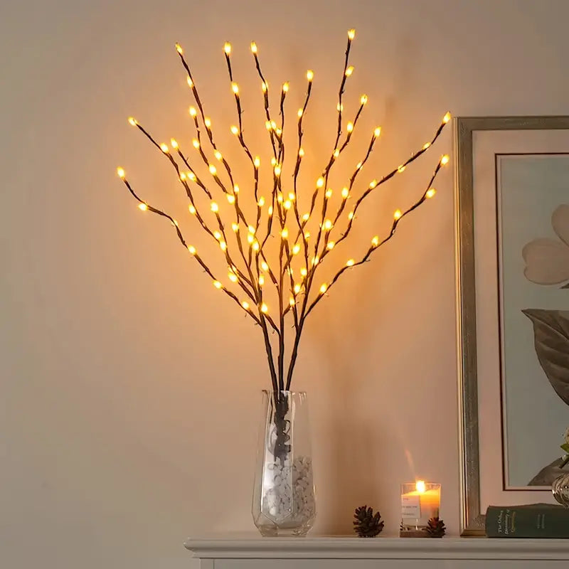 20 Luzes Ramos de LED
