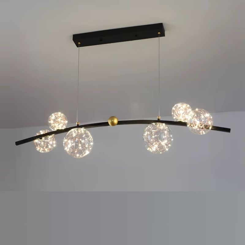 Lustre Pendente de Luxo Jabuticaba Prisma LEDZ - 75cm