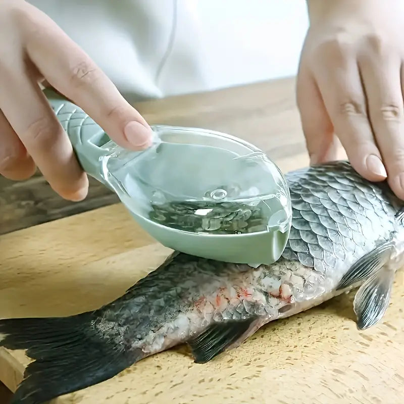 ScaleFree – Raspador de Escamas de Peixe com Coletor