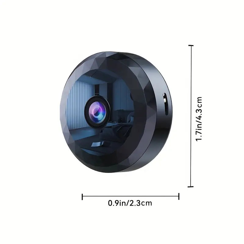 Micro Câmera Espiã HD A12: Monitoramento em Tempo Real (LANÇAMENTO)
