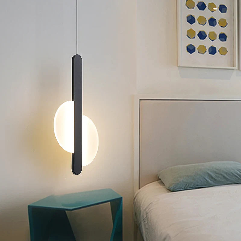 Lustre Pendente Moderno Meia Esfera Led