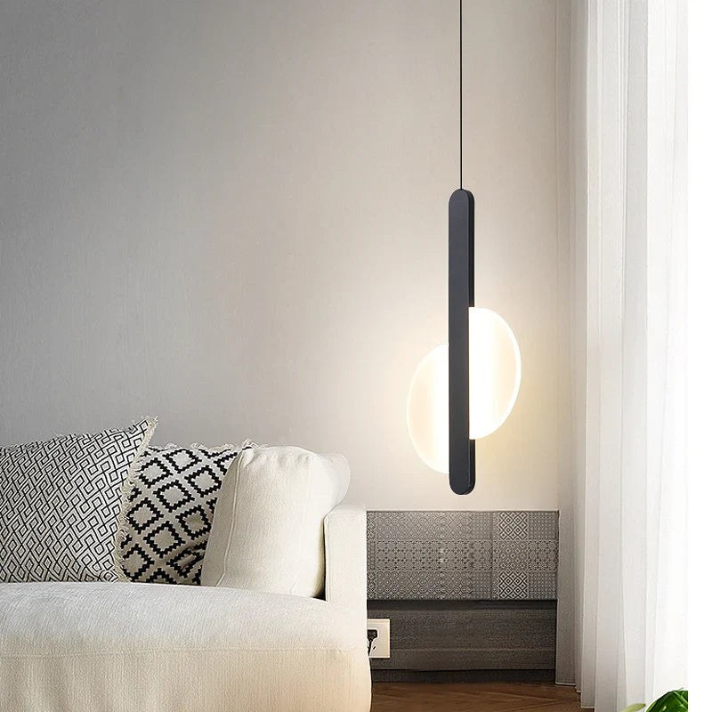 Lustre Pendente Moderno Meia Esfera Led