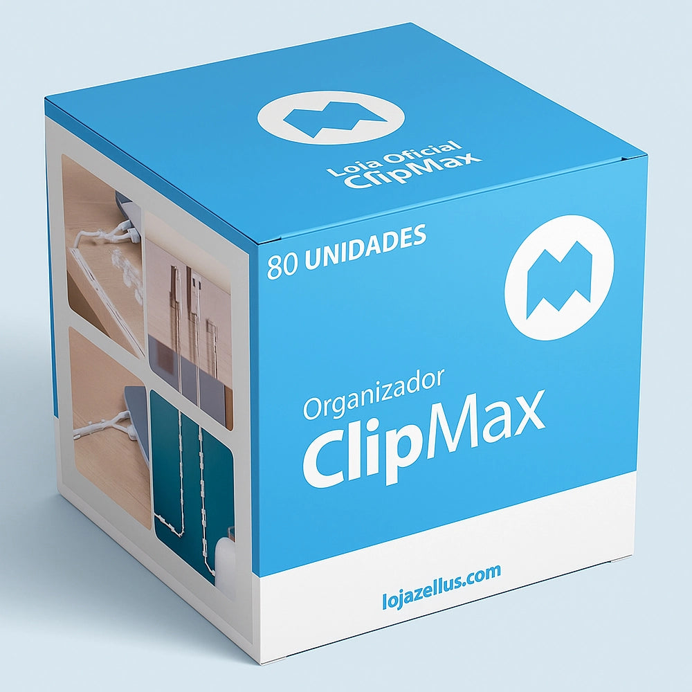 Organizador ClipMax - Ambientes Organizados em Segundos