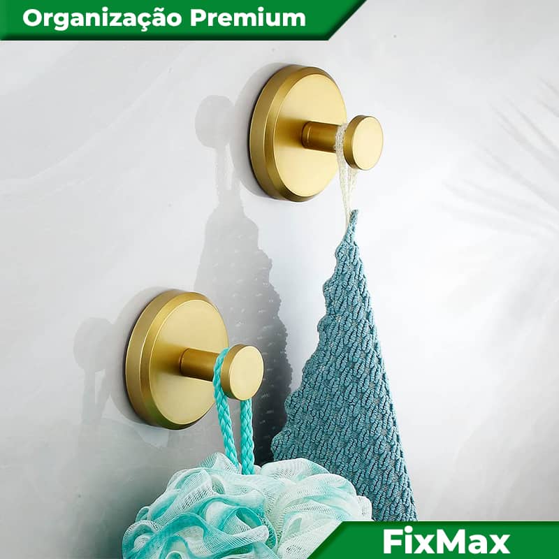 FixMax - Organização Premium com Estilo em Aço Inoxidável