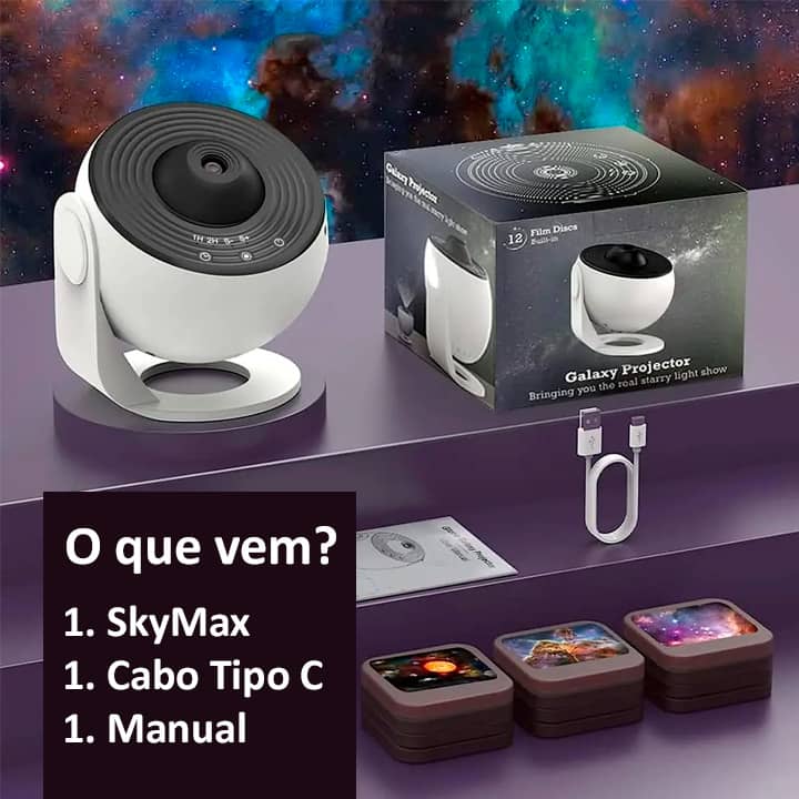 SkyMax- Crie uma Atmosfera Única e Encantadora