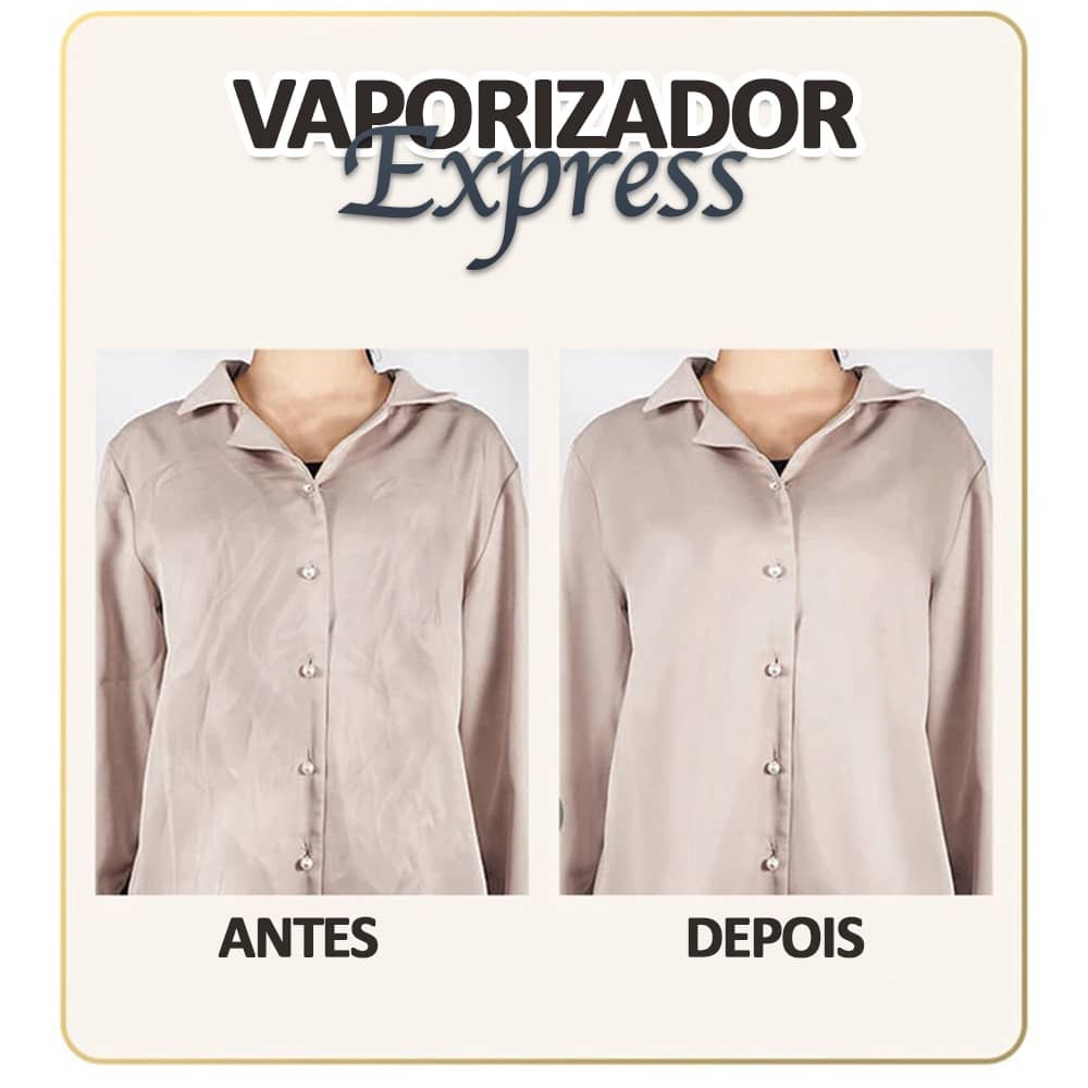 Tenha Roupas Sempre Impecáveis em Segundos - Vaporizador Express