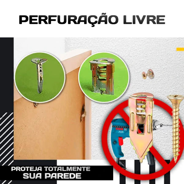 Fixação Poderosa para Objetos Pesados - DrilMax