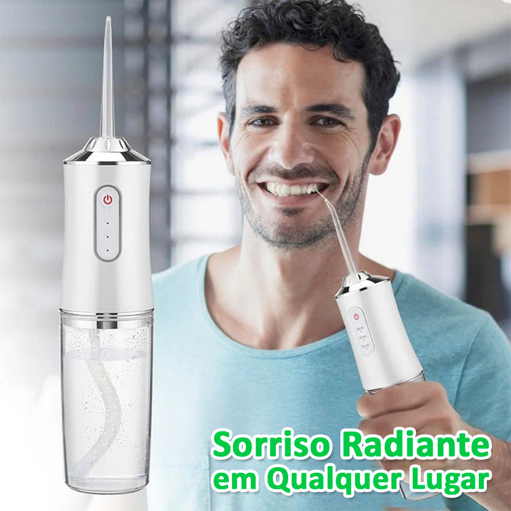 ClearMax - Irrigador Oral Recarregável, Limpeza em 360º