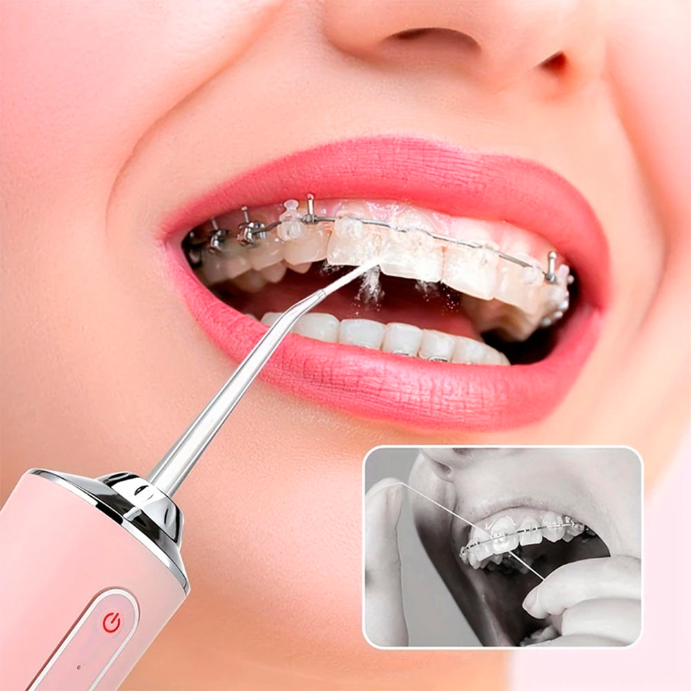 ClearMax - Irrigador Oral Recarregável, Limpeza em 360º