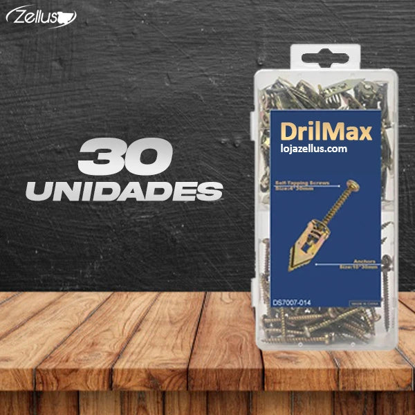 Fixação Poderosa para Objetos Pesados - DrilMax