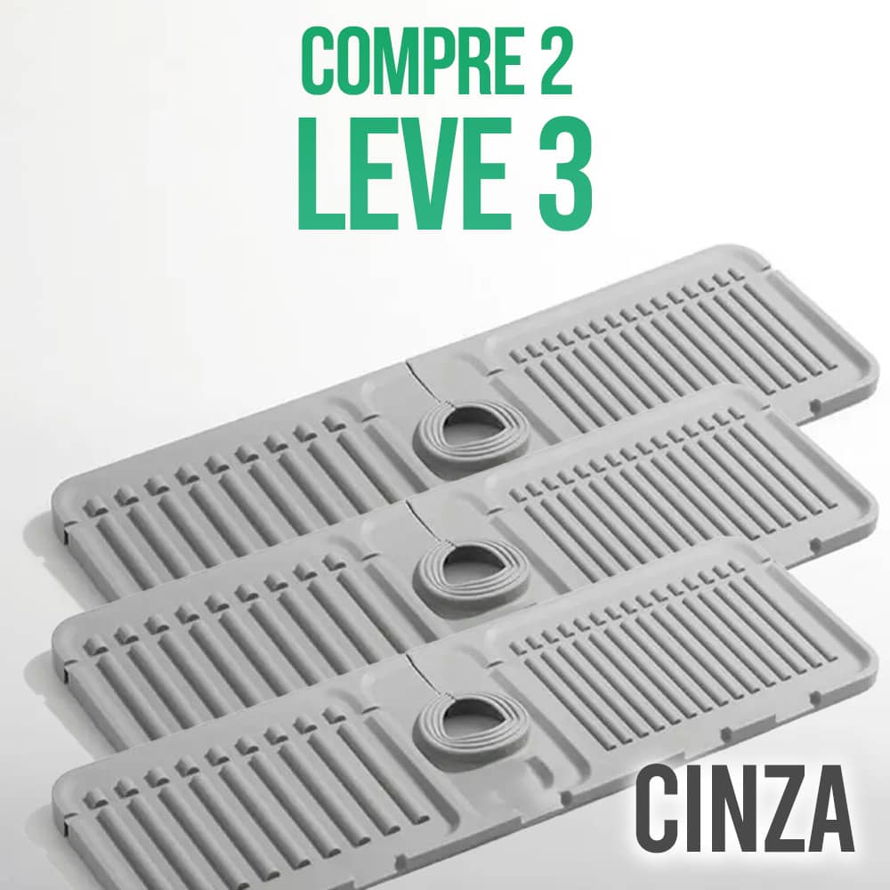 Protetor de Silicone para Pia – Encaixe Antivazamento