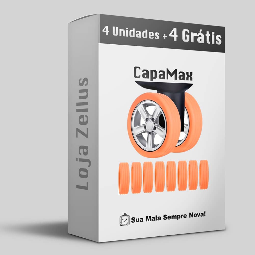 CapaMax - (COMPRE HOJE E GANHE + 4 UNIDADES)