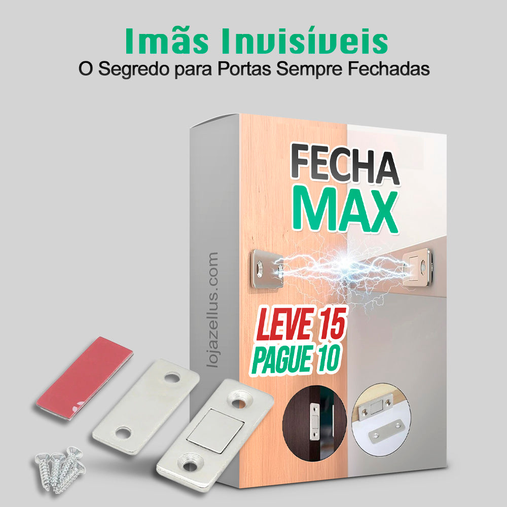 FechaMax - Ímãs Invisíveis Ultrafinos para Portas