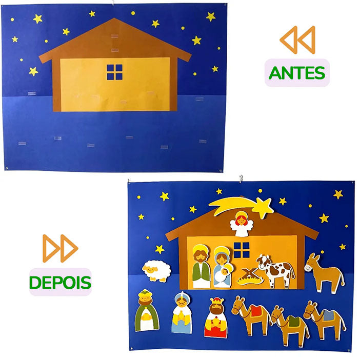 Natal Encantado – A Cena que Ensina, Inspira e Cria Memórias! 🎄
