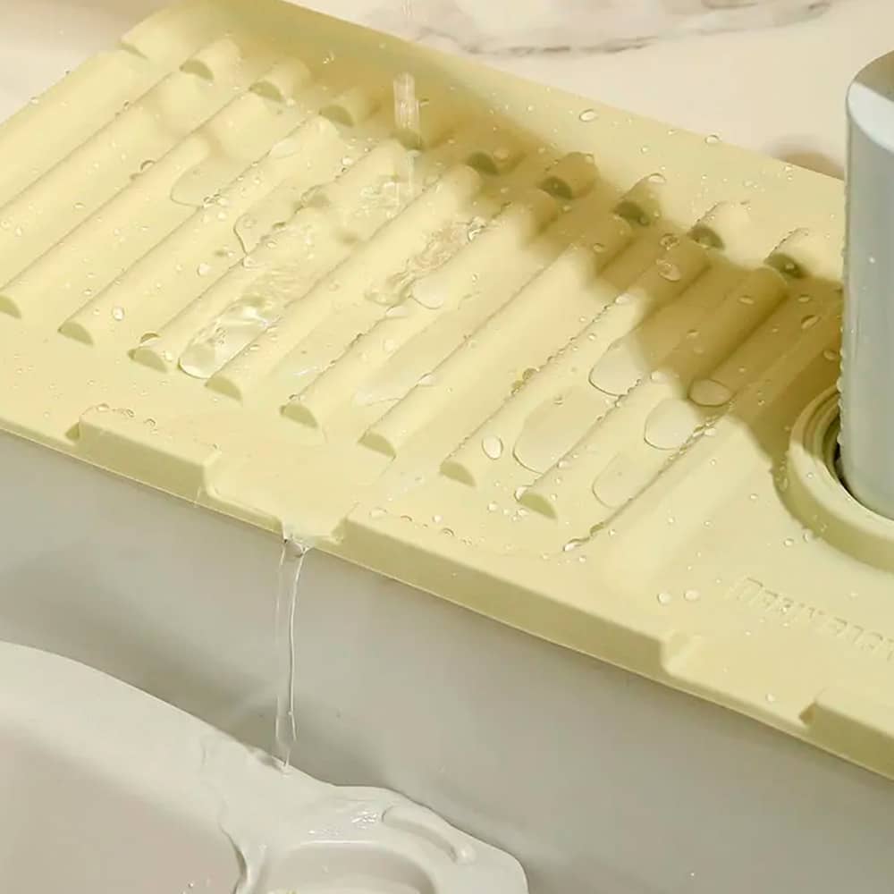 Protetor de Silicone para Pia – Encaixe Antivazamento