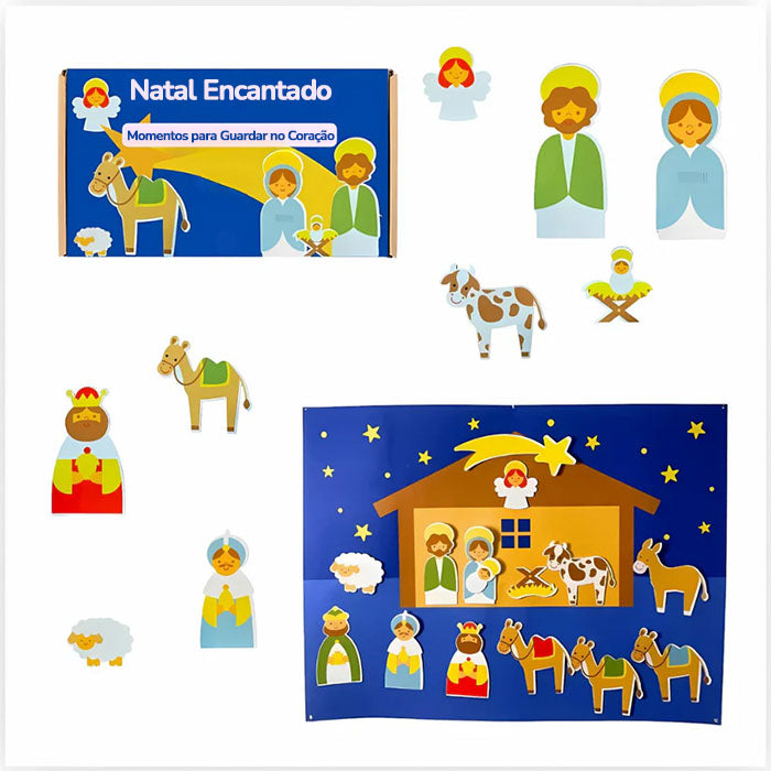 Natal Encantado – A Cena que Ensina, Inspira e Cria Memórias! 🎄