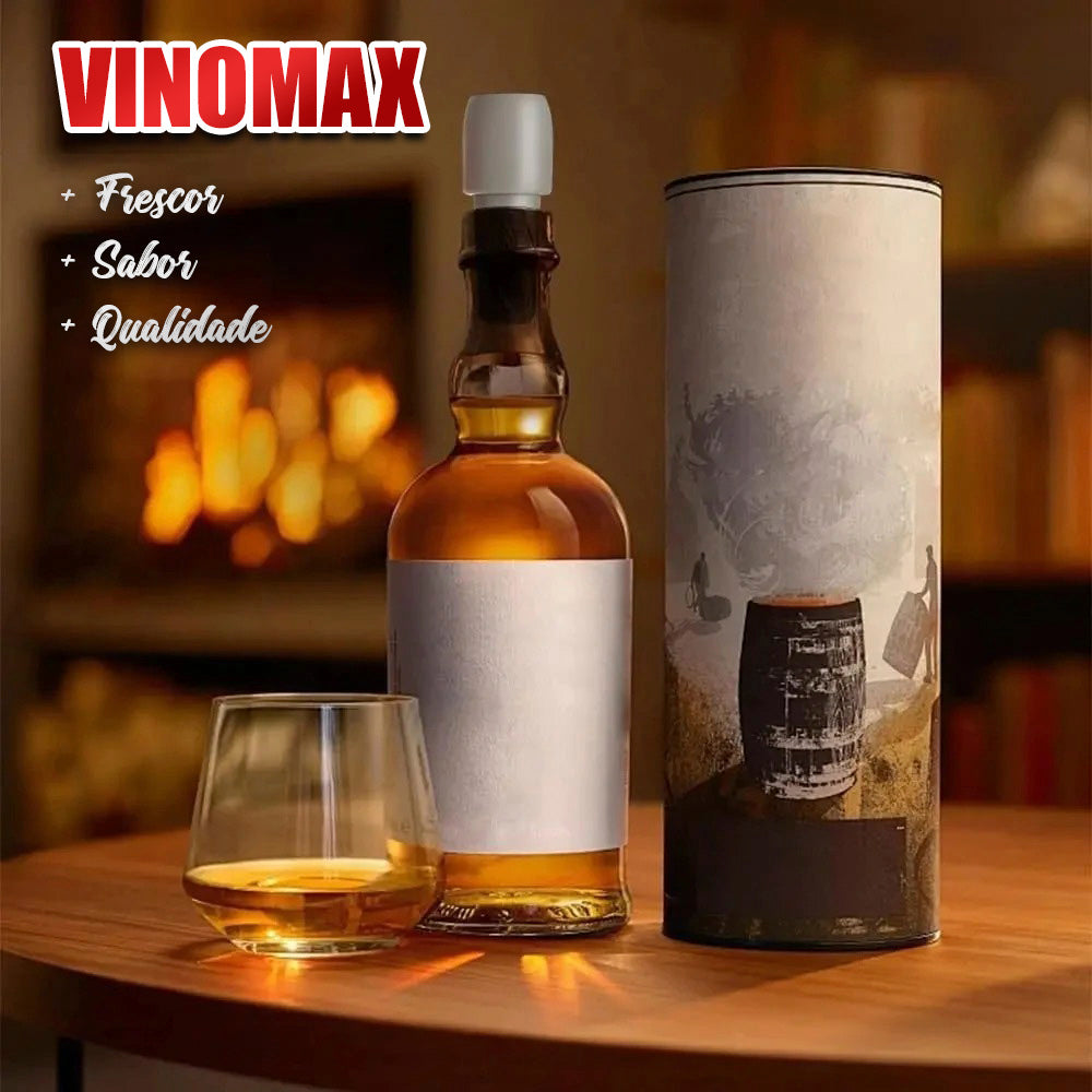 VinoMax - Mantenha seu Vinho Fresco por Muito Mais Tempo