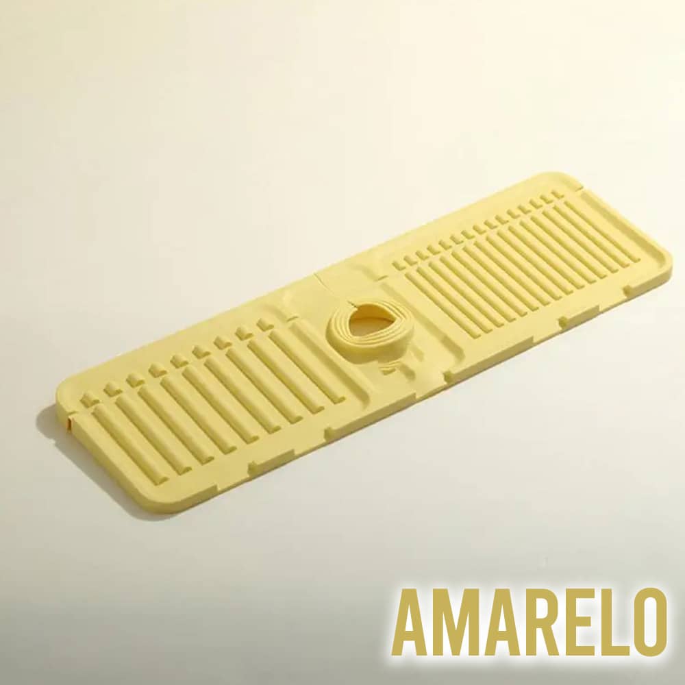 Protetor de Silicone para Pia – Encaixe Antivazamento