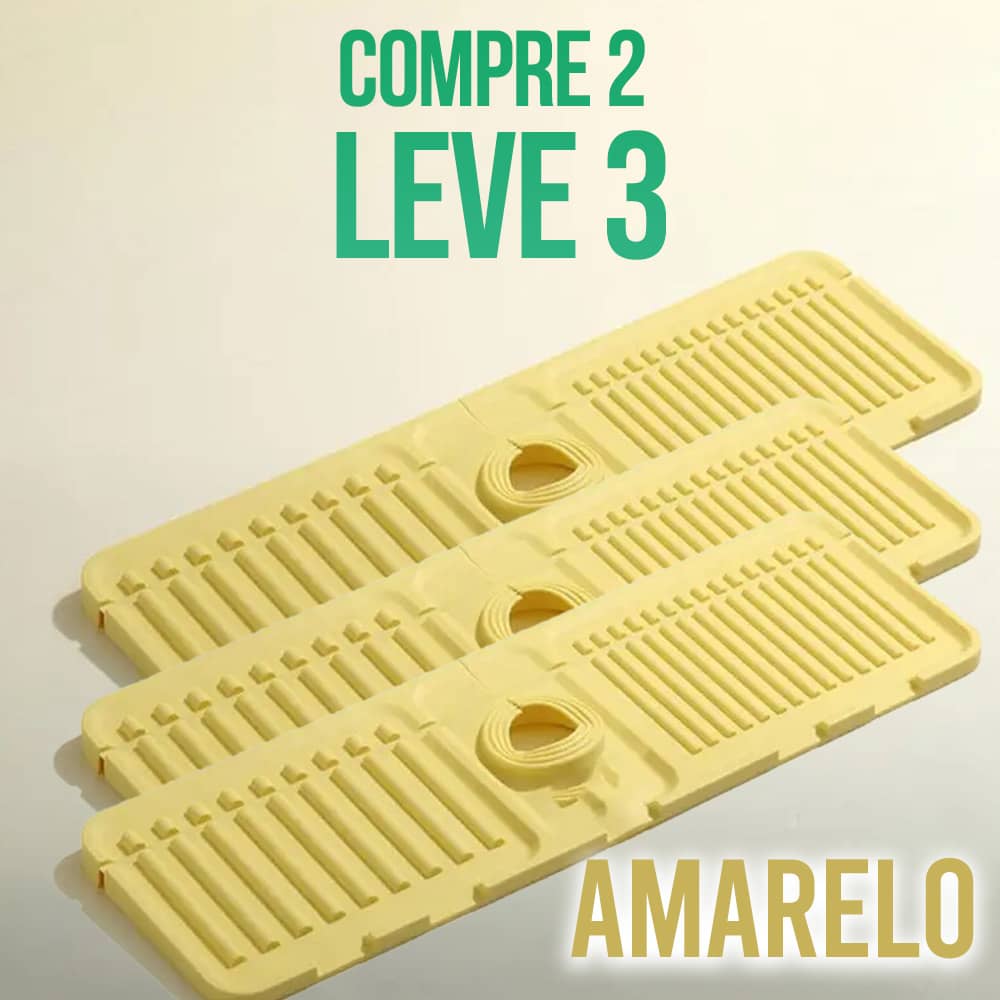 Protetor de Silicone para Pia – Encaixe Antivazamento