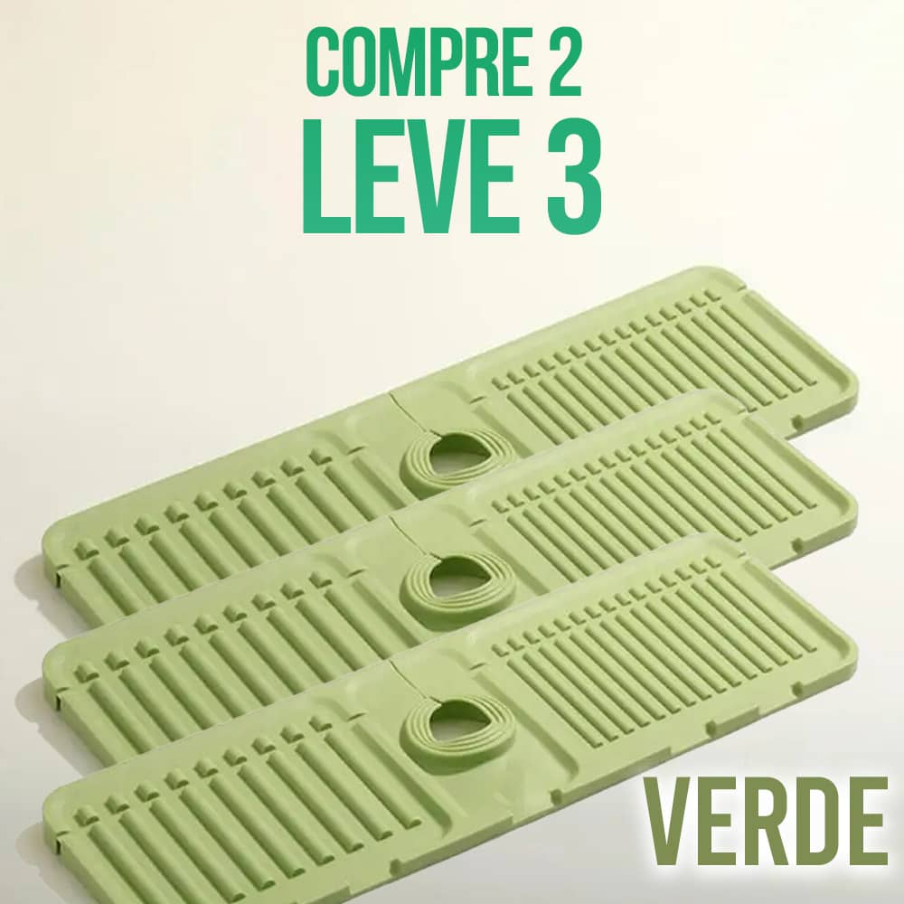 Protetor de Silicone para Pia – Encaixe Antivazamento