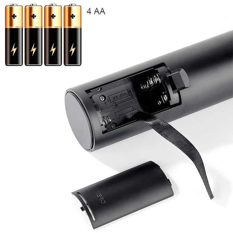 Abridor de Vinho Elétrico com Acessórios - ViniLux (Kit Completo)