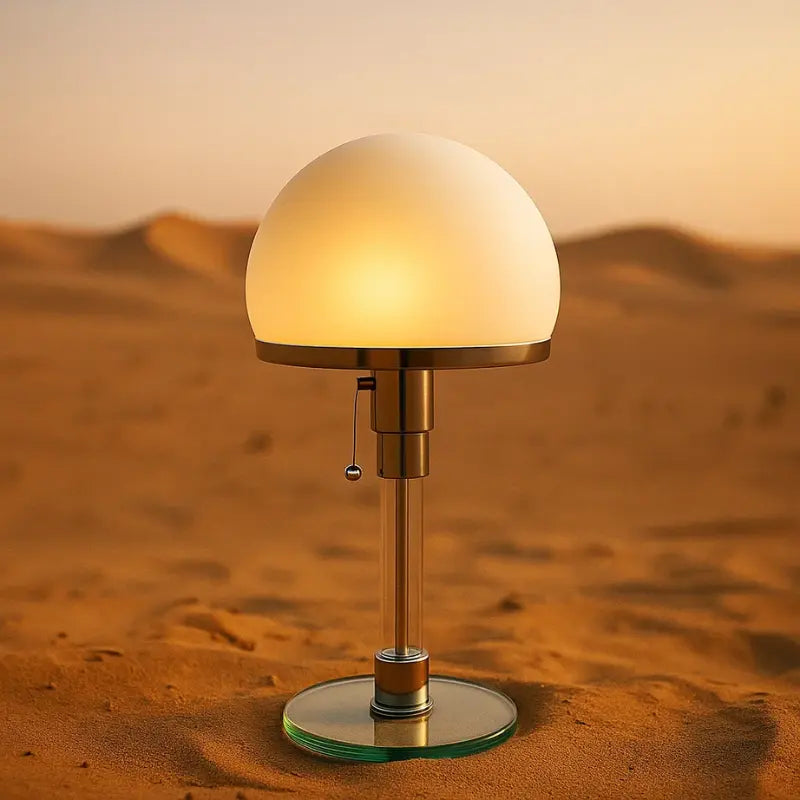 Abajur de Mesa Bauhaus Minimalista