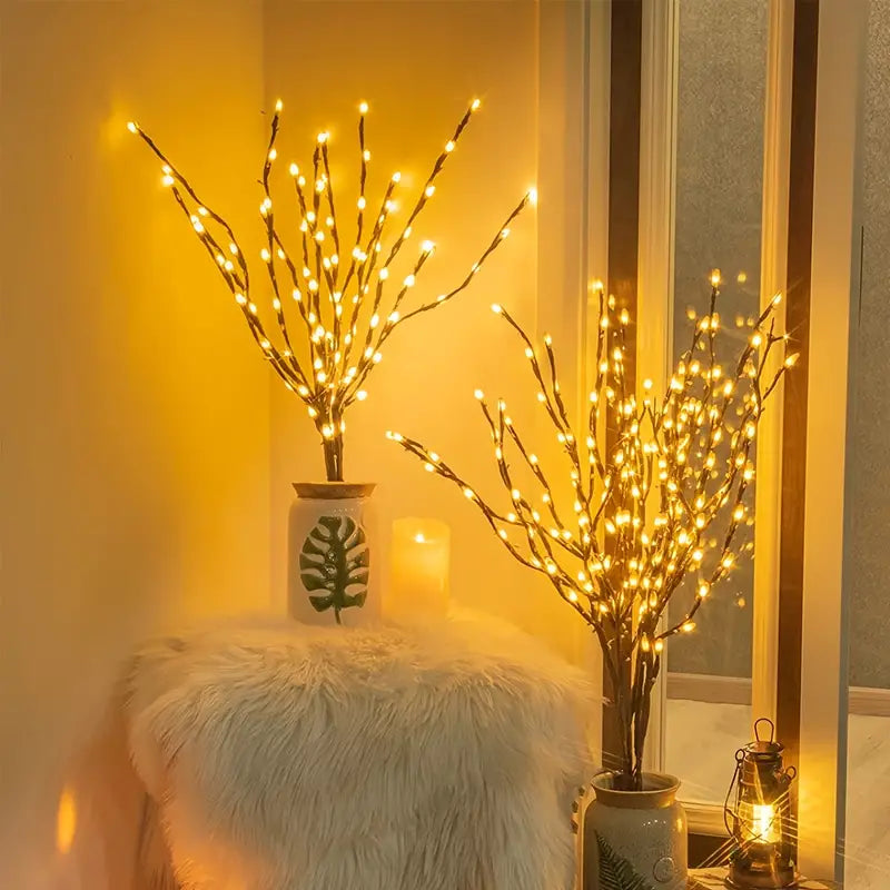 20 Luzes Ramos de LED