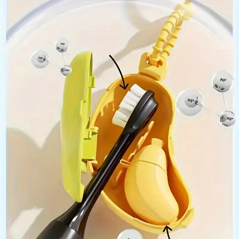 A forma mais fofa e inteligente de proteger sua escova de dentes - Smilo
