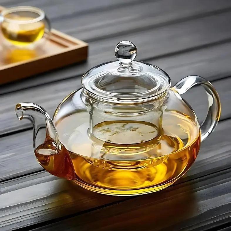Chaleira de Vidro com Infusor