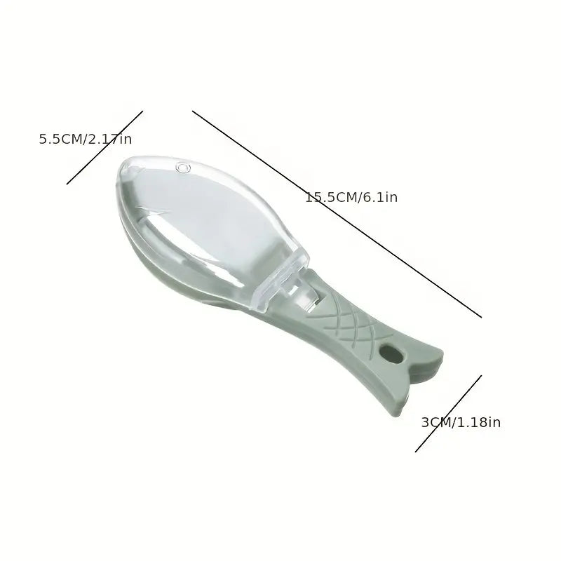 ScaleFree – Raspador de Escamas de Peixe com Coletor