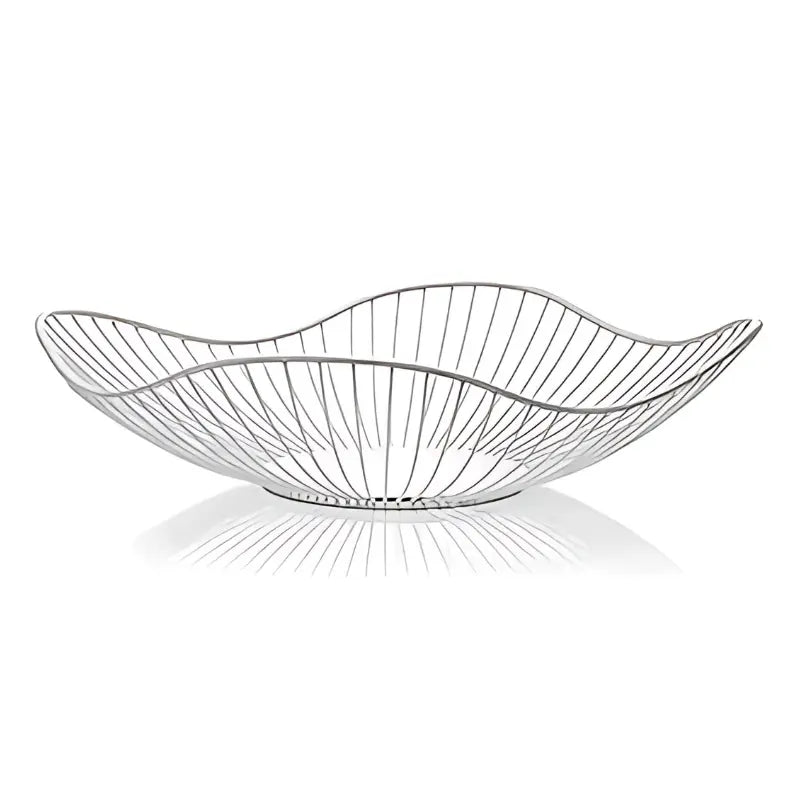 Fruteira de Mesa Moderna -Cesta de Frutas de Metal