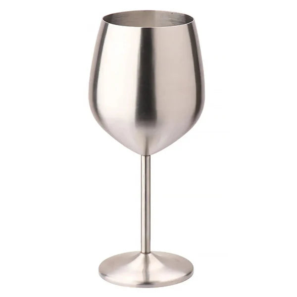 Taça de Inox 500ml Metalizada – Luxo para Seus Drinks