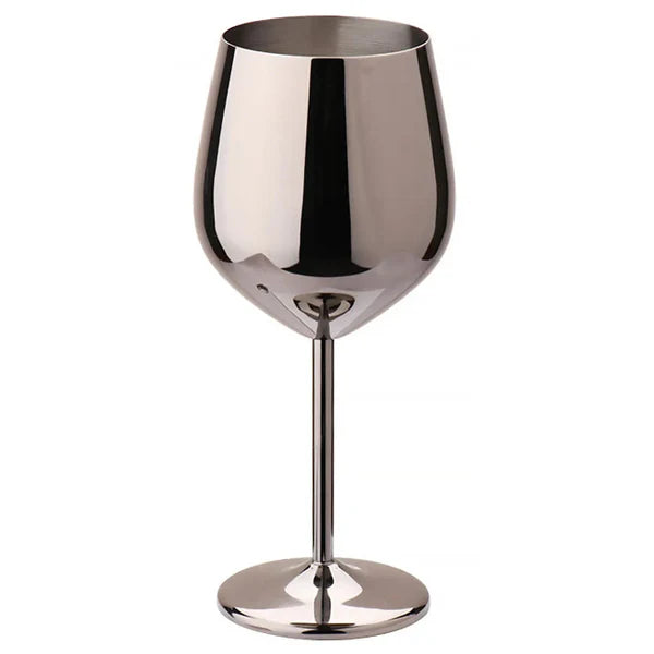 Taça de Inox 500ml Metalizada – Luxo para Seus Drinks