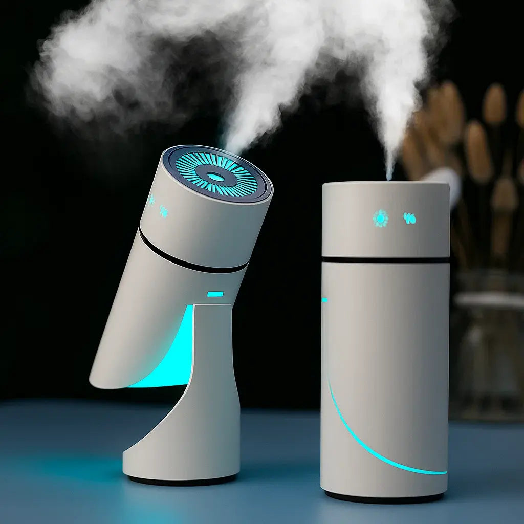 Umidificador de Ar Ultra Portátil | Respire Melhor com Praticidade