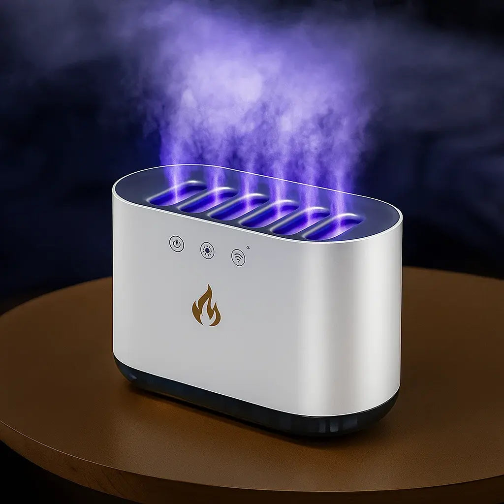 Umidificador de Ar Life Ultrassônico Portátil Led 900ml