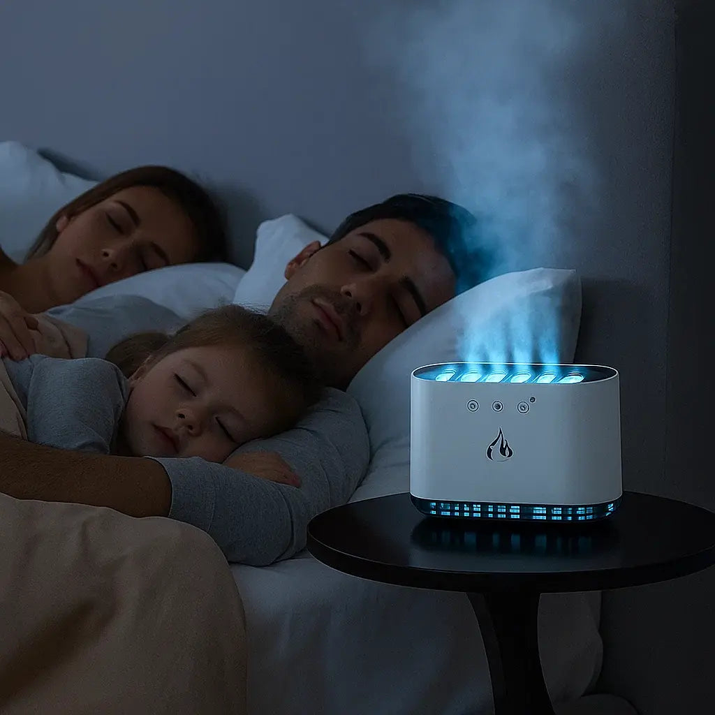 Umidificador de Ar Life Ultrassônico Portátil Led 900ml