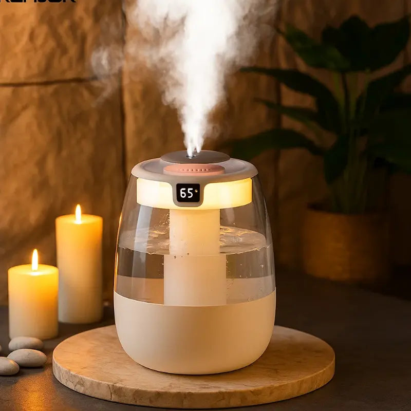 Umidificador de Ar e Aromatizador Portátil Pro | Respire Melhor