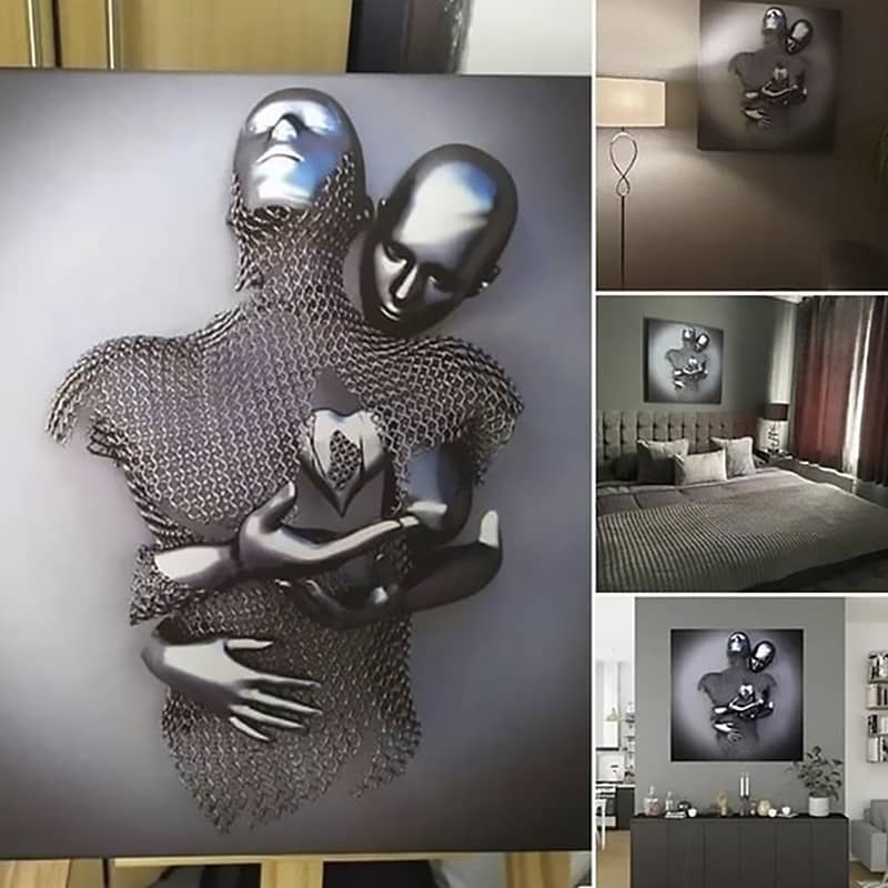 LoveArt's - Impressão em 3D Canvas, Expresse seu Amor