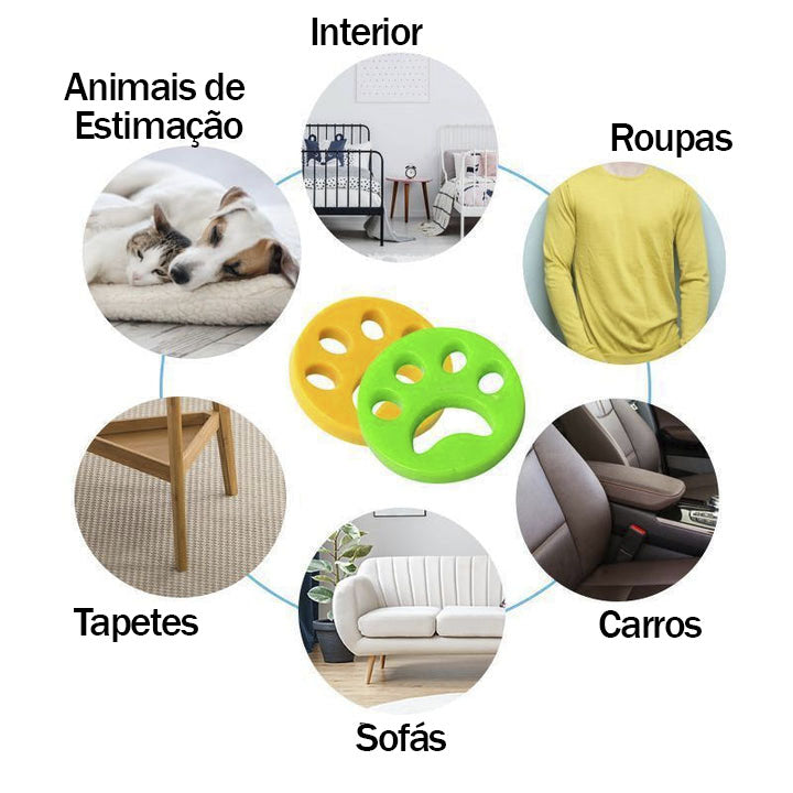 Zapper™️ - Removedor de Pelos, Reutilizável, Limpa Tudo