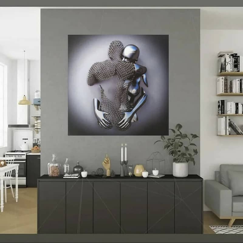 LoveArt's - Impressão em 3D Canvas, Expresse seu Amor