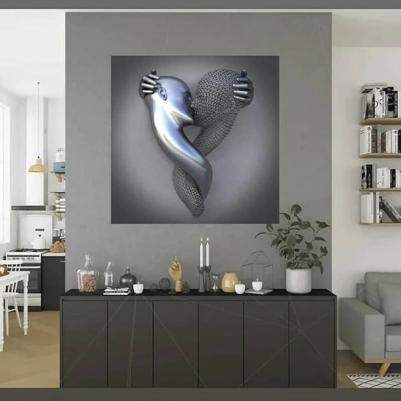 LoveArt's - Impressão em 3D Canvas, Expresse seu Amor