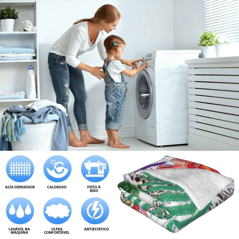 Manta Personalizada Virgem Maria