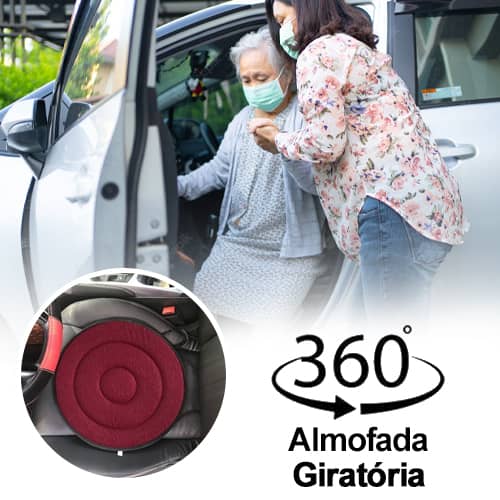 Almofada Ortopédica Giratória 360° - OrtoPad