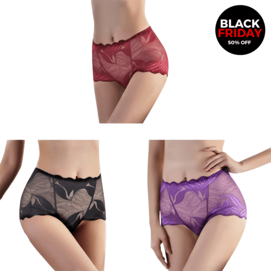 Calcinha Modeladora Confortável - Promoção Compre 1 Leve 3 Peças