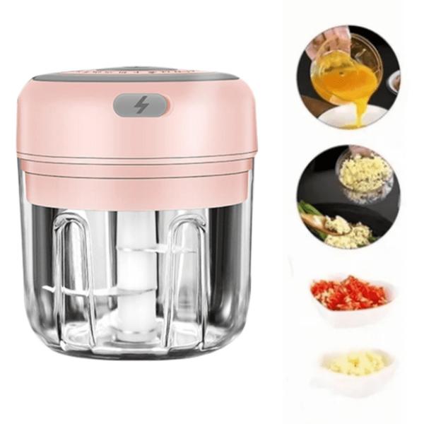 Mini Triturador Elétrico Portátil para Temperos